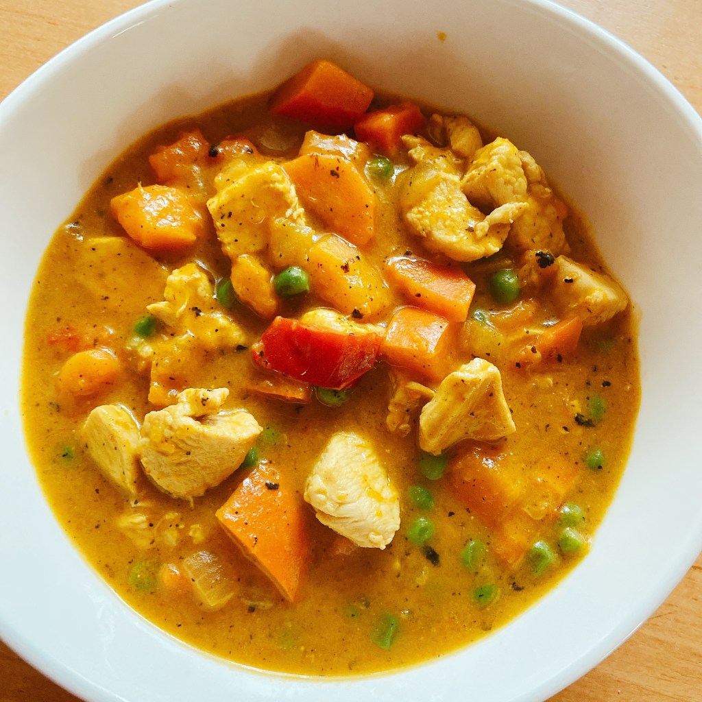 Kürbis-Hähnchen-Curry