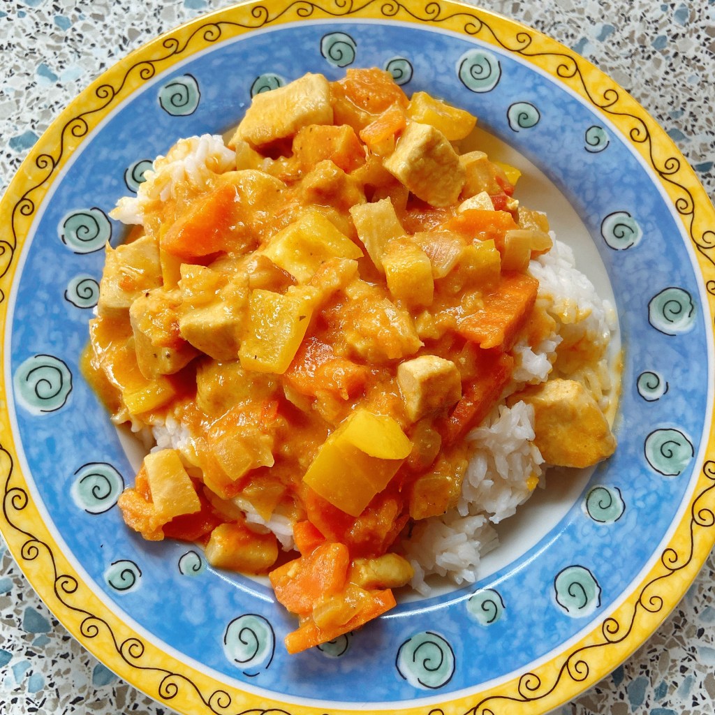 Afrikanisches Erdnuss Huhn