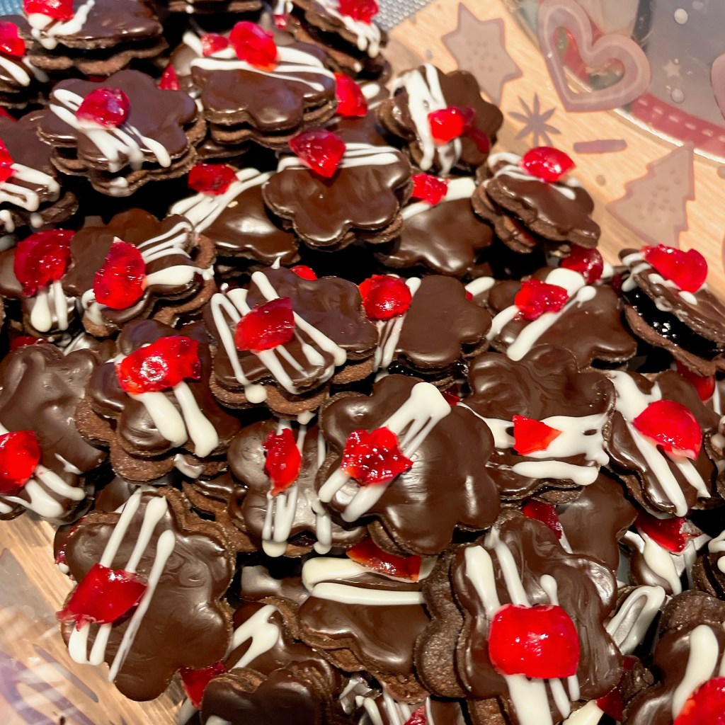 Schwarzwälder Kirsch Kekse