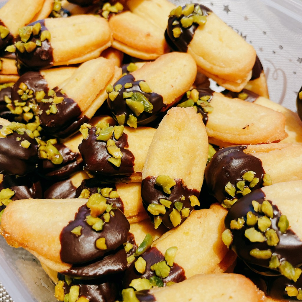 Orangen-Pistazien Stangerl